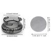 54mm Espresso Dosing Funnel Coffee Maker Accessories Leakproof Coffee Dosing Funnel for Office Coffee Shop Commercial Home Gift