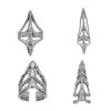 Elegant Nail Rings Fingertip Claw Rings Copper Texture Suitable for Comfort and Style At Weddings and Evening Event