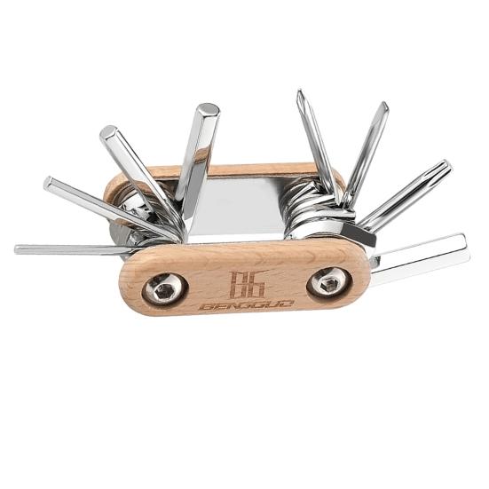 8-In-1 Bicycle Repair Tool Multitool Heavy Duty Portable Folding Bike Road Mountain Bike