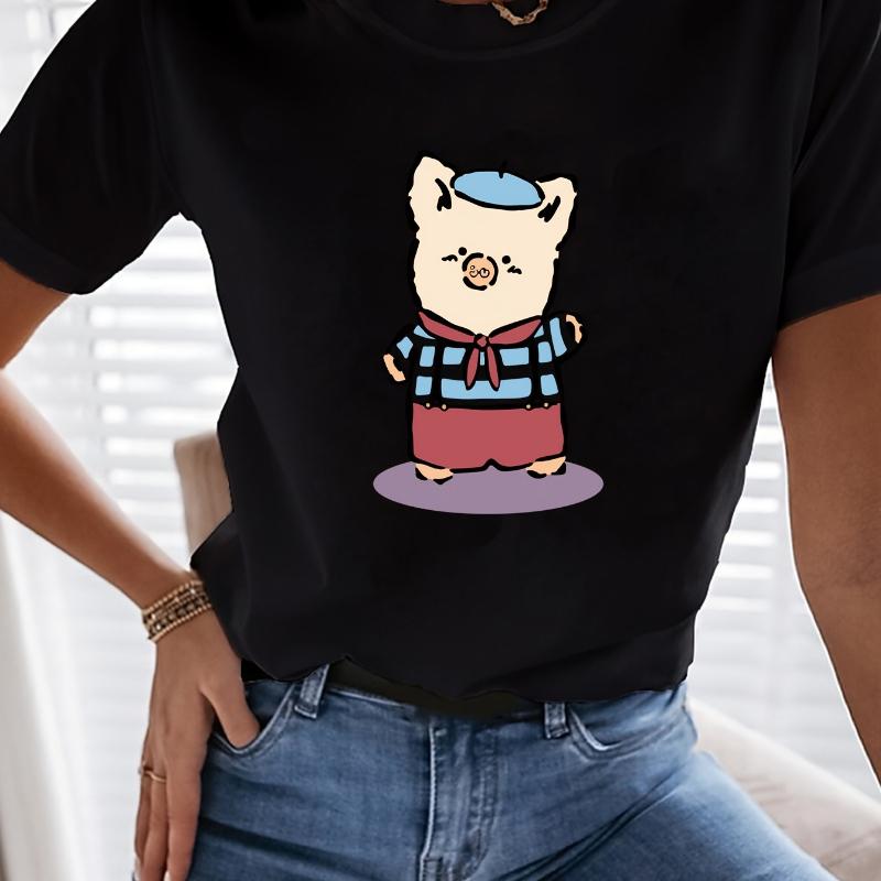 

Letter Printed T-shirt - Fashionable Casual Unique Trendy Style XXL серый