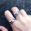 Fashion Women Adjustable Retro Open Ring Unisex Creative Animal Toad Frog Rings Bohemian