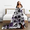 My Hero Academia Collage Anime Tamaki Amajiki Throw Blanket Cozy Warm Blanket for Home Office 3D Print Soft Micro Fleece Flannel