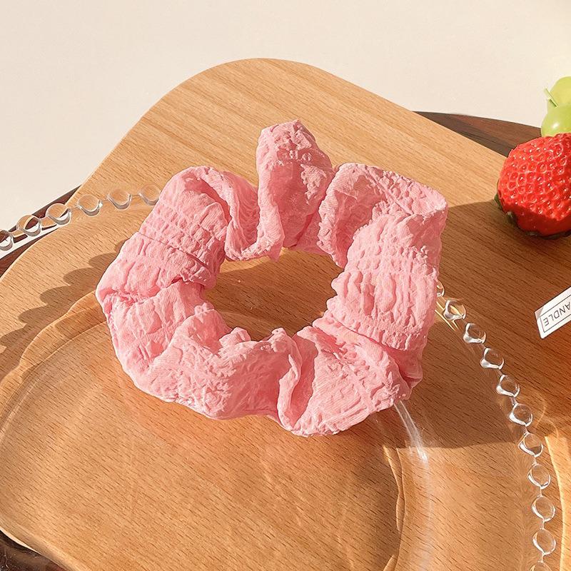 Elastico per Capelli da Donna Stile Coreano di Alta Gamma - Elastico a Forma di Intestino per un Look Semplice ed Elegante