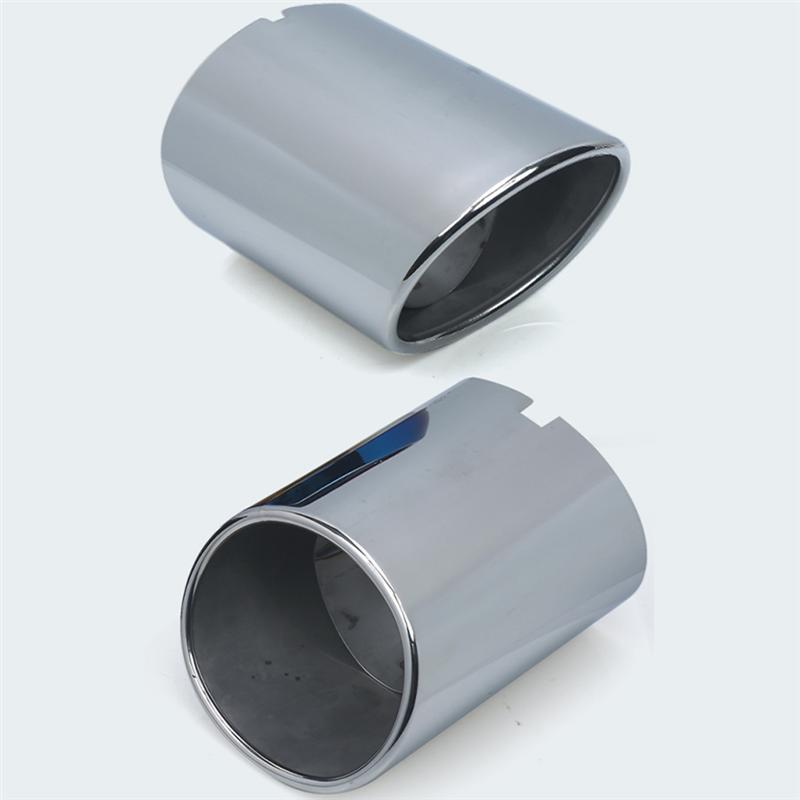 NEW-Tail Throat Exhaust Tip Muffler Exhaust Pipe Nozzle For Toyota RAV4 2020 2025 2025 2025 WILDLAND Car Accessories