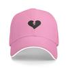 Broken Black Heart Baseball Cap  Fashion Trucker Hat Summer Couple Women Hunting Camping Baseball Caps