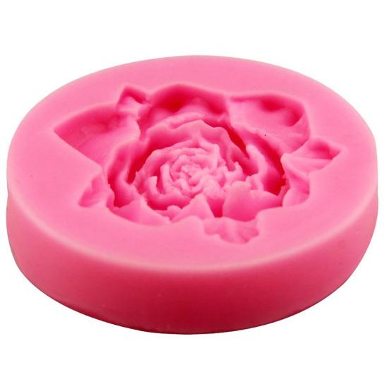 Rose Flower Silicone Fondant Cake Chocolate Sugar Craft Mold Cutter Baking Tool