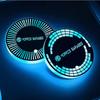 Car Styling Water Cup Pad for MG HS EZS MG6 MG7 MG3 MG5 TF ZR ZS ES GS Coaster Drinks Holder 7 Colorful Led Light Accessories fxl1