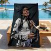 Michael Jackson Collage Stylish Digital Printing Beach Towel Quickdrying Absorbent Blanket For Beach Pool Gym Travel