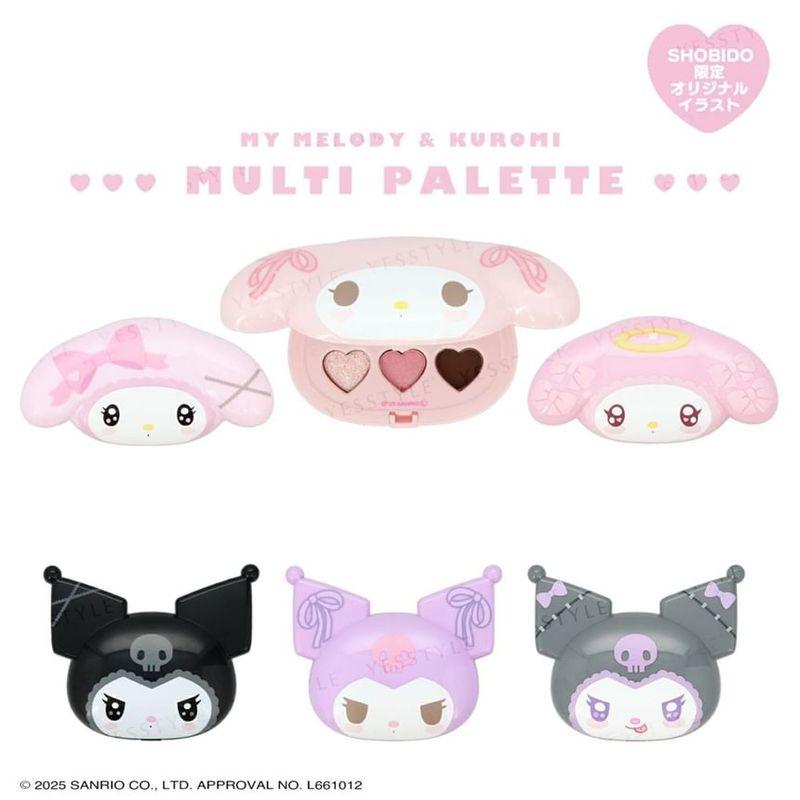 SHOBIDO - Sanrio My Melody Multi-Palette Cassis Pink