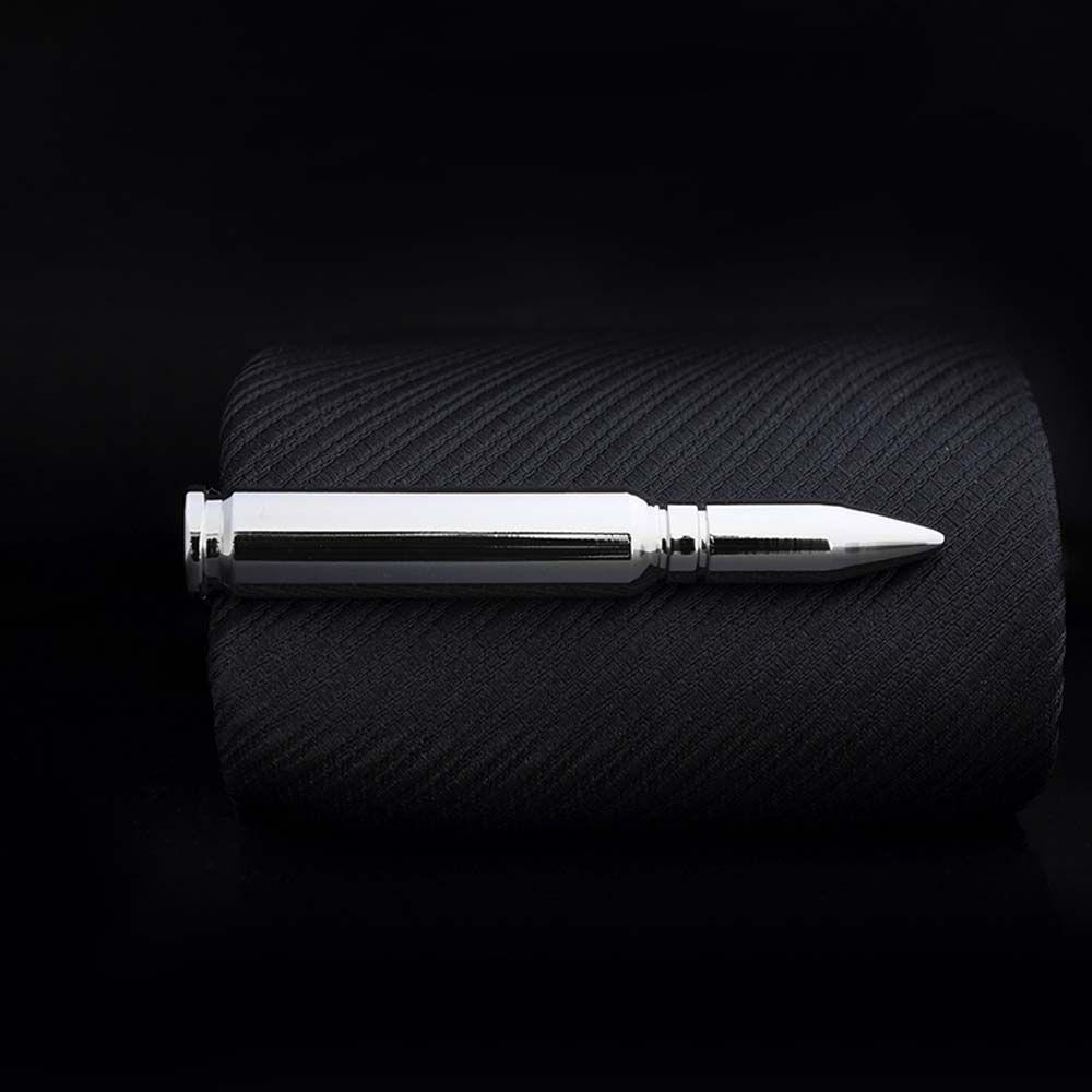 Wedding 1 Piece Silver Metal Gifts for Men Tie Clip Glasses Shape Necktie Clips Pin Jewelry