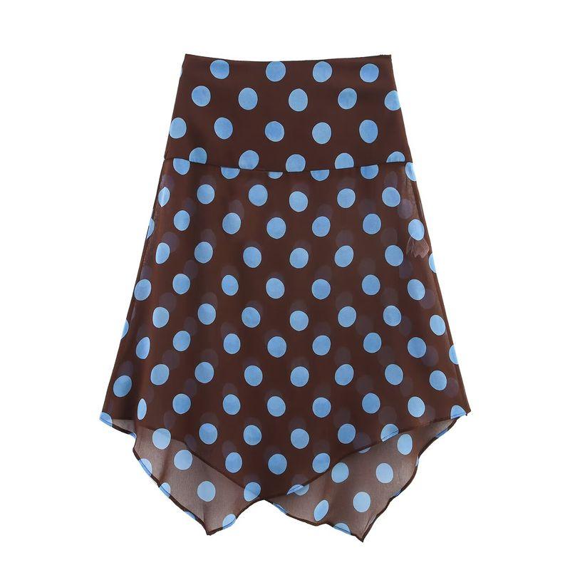 

Kaslead Новая женская одежда Западный стиль Тонкий шарф Топ с подвеской на шею Юбка 3756352 6929511 Skirt L