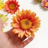 Sunflower Silk Flower Set for DIY Wedding Décor, Wall Arrangements, Straw Hat Embellishments, and Handmade Crafts.