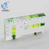Transparent 9513T Bidirectional Small Household Bubble Level Ruler