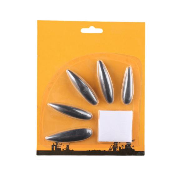 

10 шт., ногти ведьмы, удлиненные, глянцевые, с полным покрытием, острые, сделай сам, реквизит для косплея, пластиковый костюм зомби на Хэллоуин, вечерние накладные ногти для фестиваля