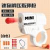 Mini Shell Throwing Gun Toy Ring with 2 Shells and 10 Soft Projectiles for Stress Relief and Fidgeting Accessories