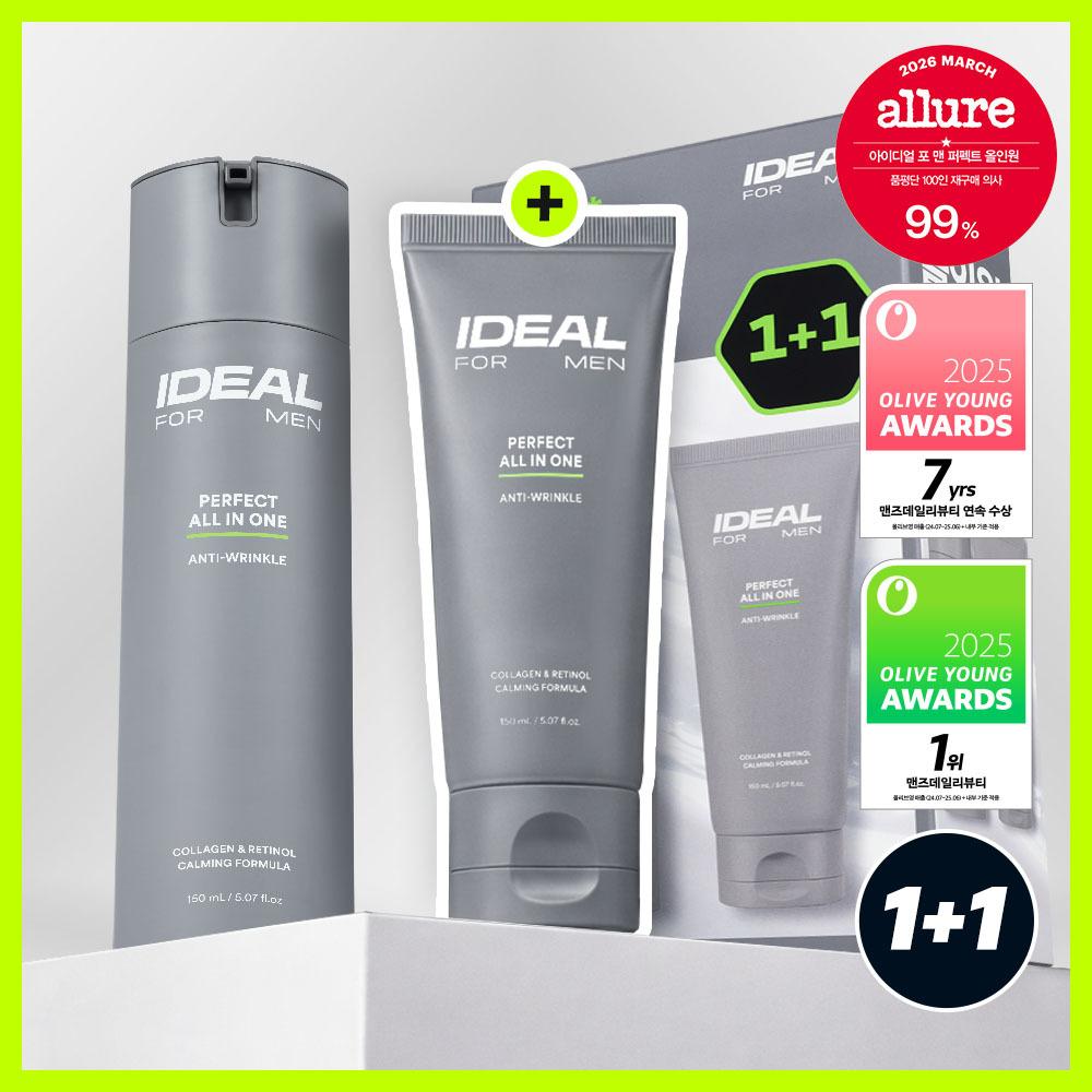 [no. 1 For 7 Consecutive Years] Ideal For Men Perfect All In One 150ml sIngle Item Special Item 150ml+30ml Gift
