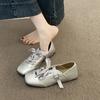 Fashion Woman Shoes 2025 Slip On Sneakers Ballet Flats All-Match New Sports Ballerinas White Casual Small Lace-Up Leisure Small White Sh