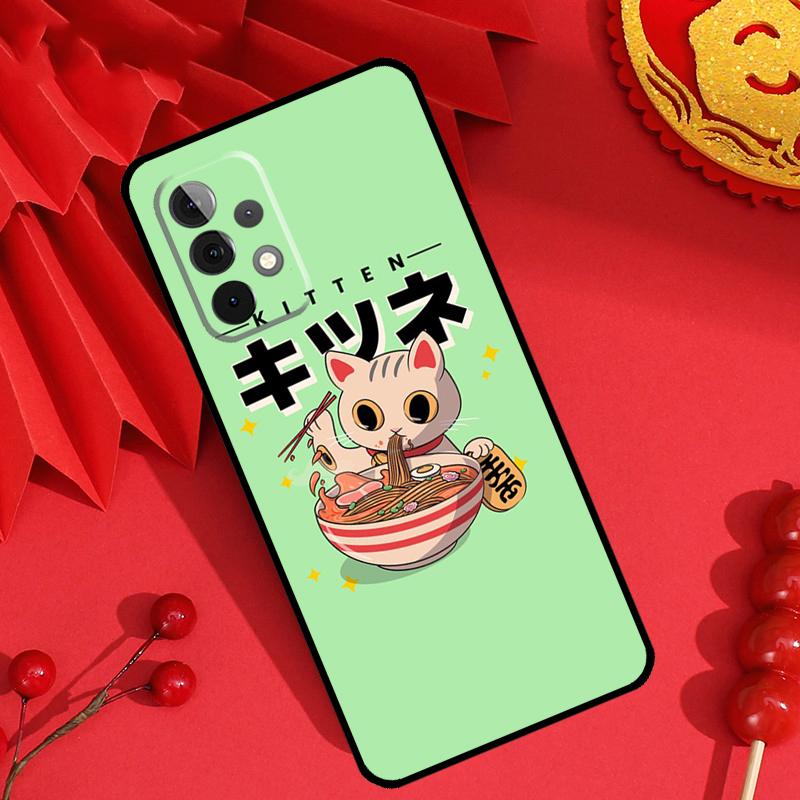 Eating Ramen Noodle Lovers Case For Samsung Galaxy M13 M14 M12 M11 M15 M06 M16 M36 M56 M31 M53 M32 M52 M35 M55 M34 M54
