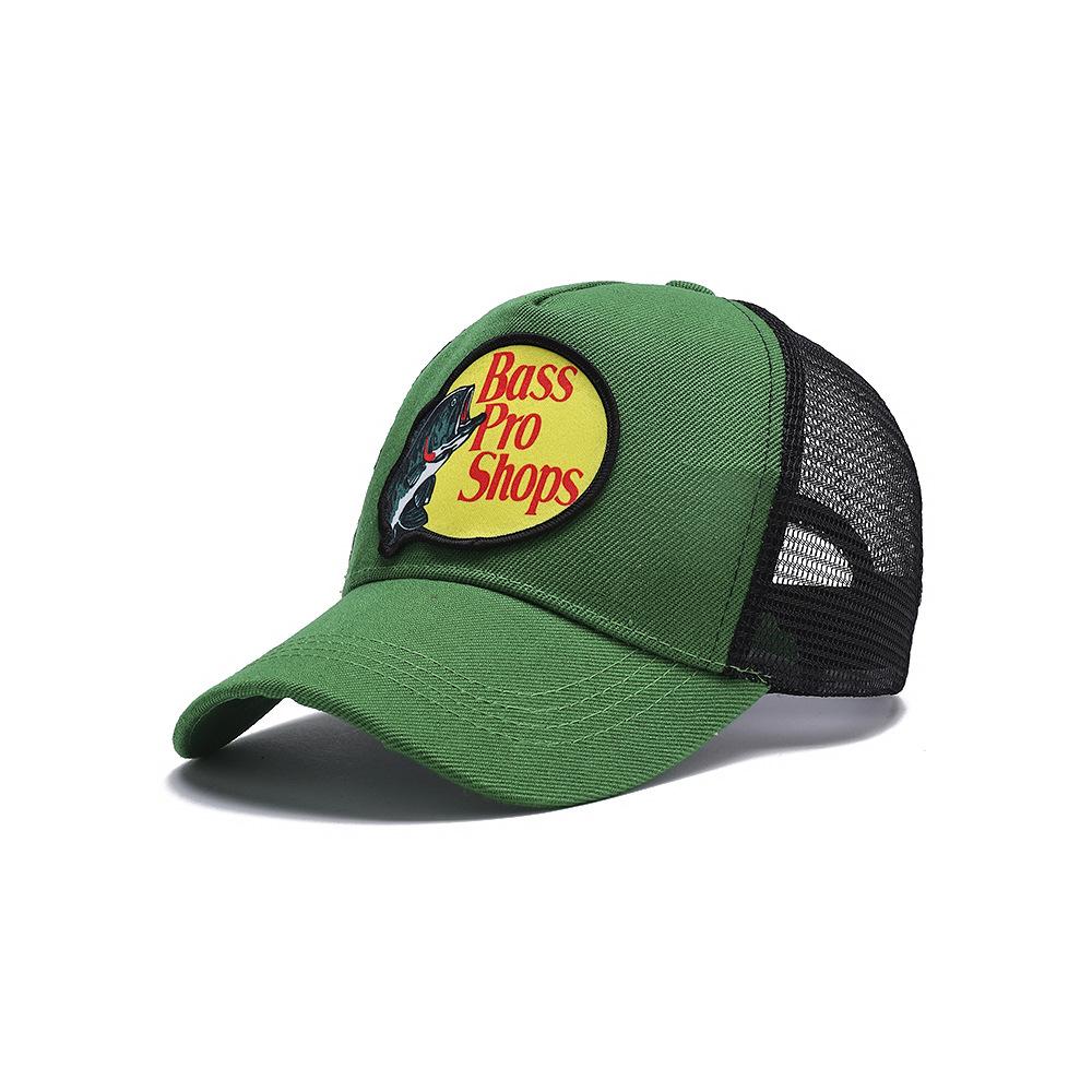 Bass Pro Shops LKW-Kappe Sonnenschutz Outdoor-Fischerkappe Sonnenhut adjustable grün