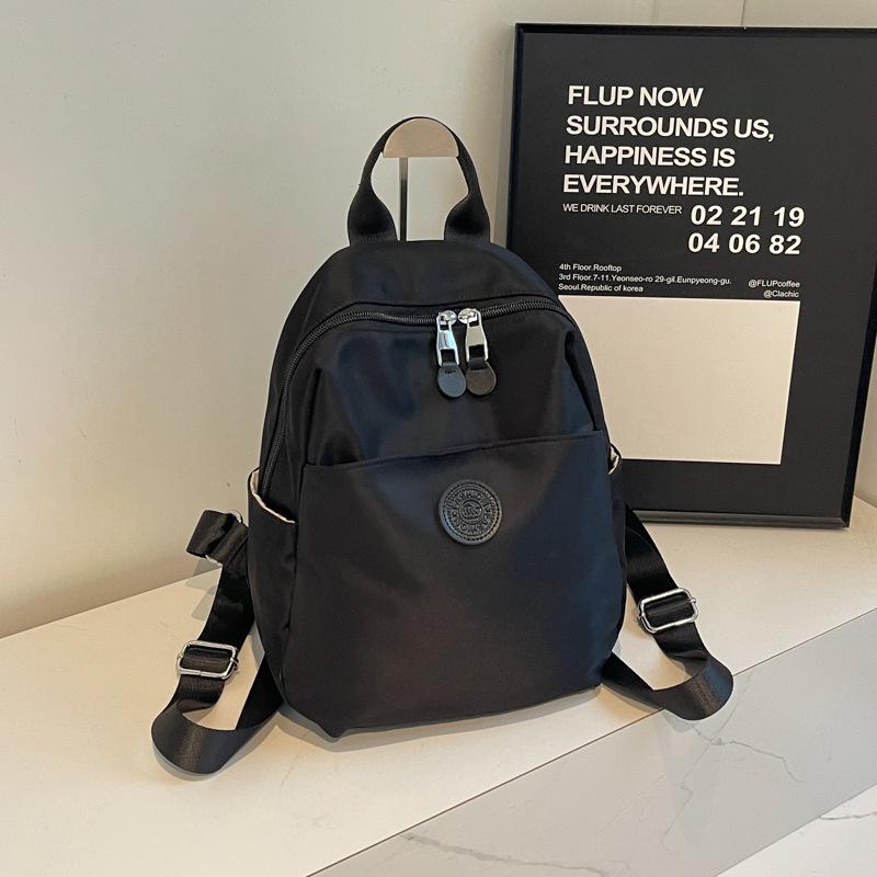 Korean Style Waterproof Nylon Backpack for Women - Large Capacity Commuter and Mummy Bag