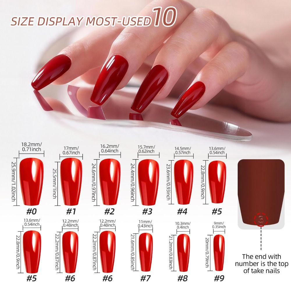 96pcs Coffin Ballet Full Cover Nail Tips Mix Color Fake Nials New Press on Nails Woman DIY Nail Art