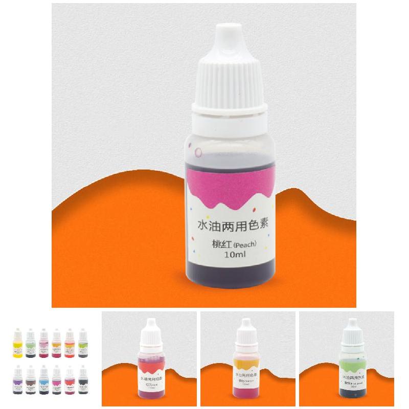 12 Colors Candle Wax Pigment Colorant Nature Pigment Candle Wax Pigment Liquid Dye DIY Soap Dyes Candle Making Spplies