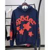 Amerikanischer High Street Spinnenprint Hoodie Unisex Lockerer Partner Hoodie Trendiges Marken Oberteil