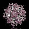 Vintage Flower Shape Brooch Pin Elegant Clothing Accessories Flower Brooch Gift for Women Girls Use