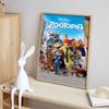 Disney 5D DIY Diamond Painting Decoration Zootopia Illustration Diamond Embroidery Rhinestone Cross Stitch Set Craft