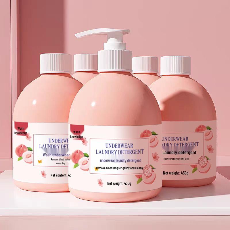 

Моющее средство для нижнего белья Wash Shijie Blue Fragrance Antibacterial - Наливное, Дезинфицирует, Удаляет пятна крови, Уничтожает клещей, Идеально для домашнего использования. 430g x 1 bottle (1 pump head)