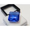 18-20 Ct Natural Blue Sapphire Square Cut Fabulous Certified Loose Gemstone