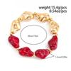 Fashion Irregular Beaded Bracelets Colorful Bohemian Style Hand Chain Resin Bracelets Women