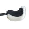 Faux Furs Bunnies Ears Headband Tail Animal Bunnies Costumes for Christmas Halloween Cosplay Party Costume Accessories