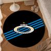FC Brugge Crest Round mat Home Decor, Chair rug For livingroom,Bedroom, doormat home decor Birthday Gift Christmas Gifts