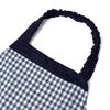 COLORFUL CANDY STYLE set Drawstring bag Gym clothes bag Apron Cooking class Kitchen Helper Triangle bandana set Large blue Elementary school