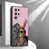 Girl Boss Lady Pink Soft Phone Case for Samsung Galaxy S26 S25 Edge S24 Ultra S23 Plus S22 S21 FE S20 Black Cover Back Shell