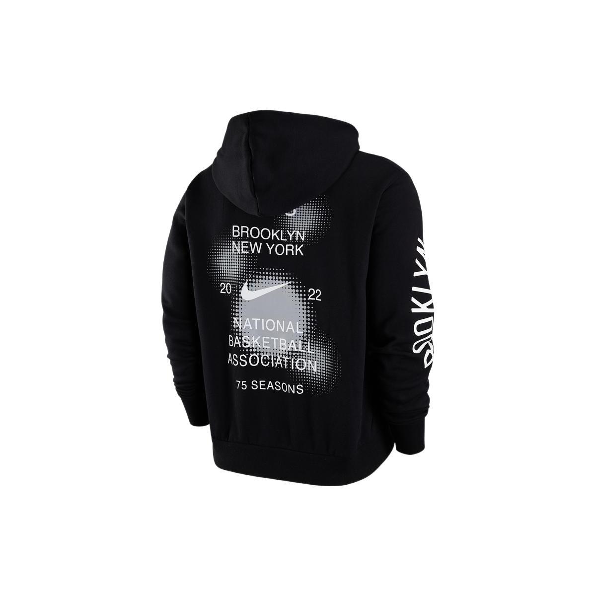 Nike Sweatshirts Men`s Black Hooded Thickened