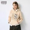Teenie Weenie Women's Pullover Bear Hoodie