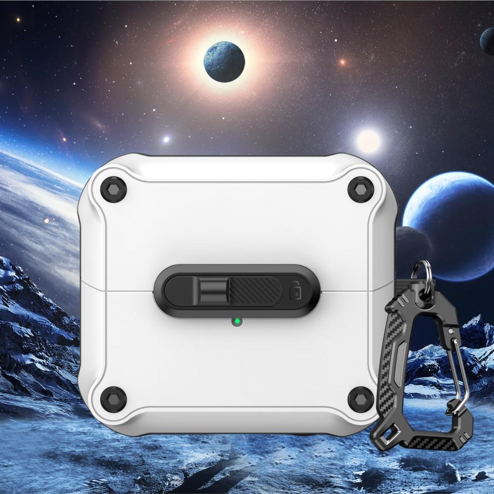 Automatic Security Lock Cover for Samsung Galaxy Buds 3 Pro /Buds3 FE Case Shockproof Headphone Wireless Charging Box Coque