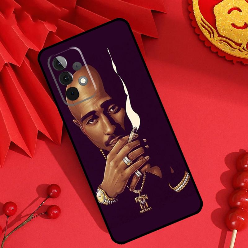 

Rapper 2pac Singer Tupac Case For Samsung Galaxy M55 M35 M15 M11 M12 M13 M14 M06 M16 M36 M56 M31 M53 M32 M52 M34 M54 Samsung M14