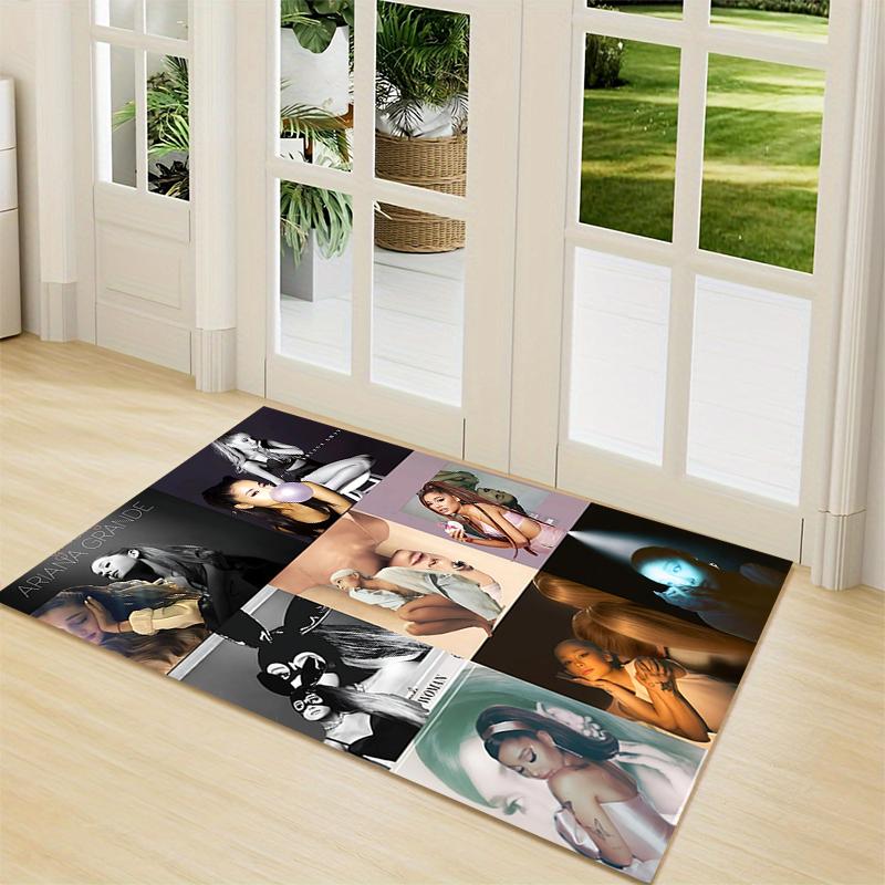 Ariana Grande'S Artistry Carpet Rug Soft Washable Antislip Home Living Room Sofa Mats Personalized Christmas Rug