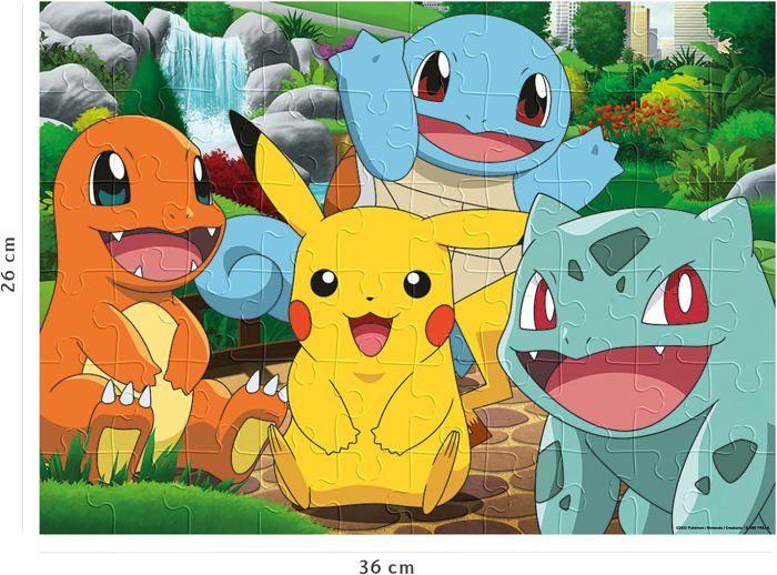 Puzzle 60 Pièces : Les Pokémon Au Parc