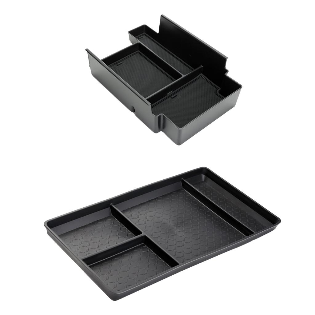 For Nissan Pathfinder 2022 2023-2025 R53 Center Console Lower Storage Box Armrest Storage Box Multi-functional Car Phone Holder