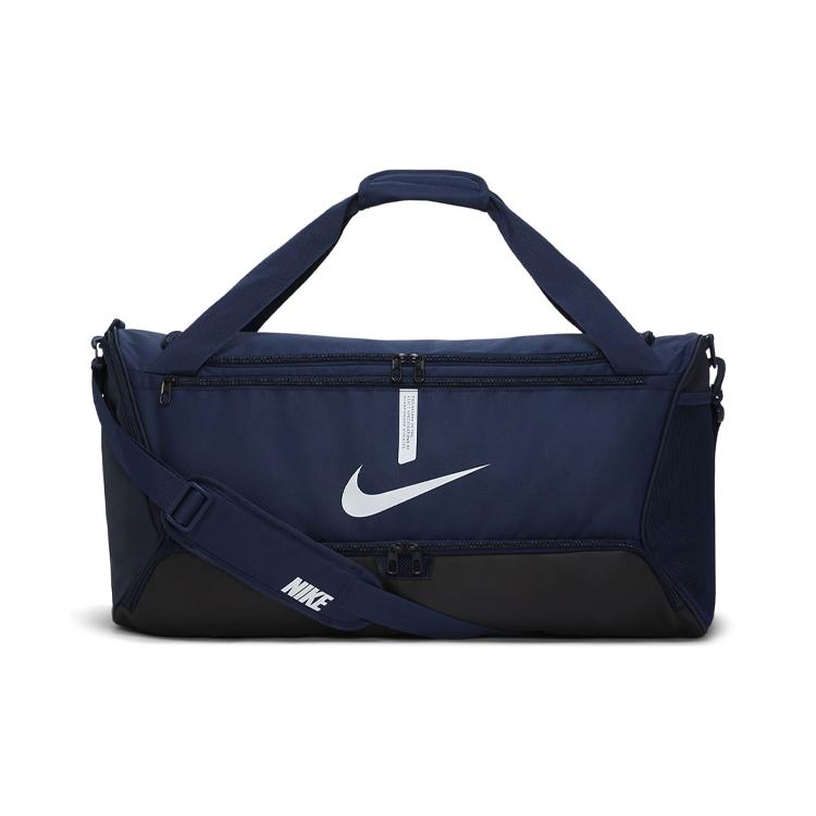 Nike Fabric Travel Bag Gym Bag Medium Unisex Dark Blue (Unisex) Gym Bags CU8090 410