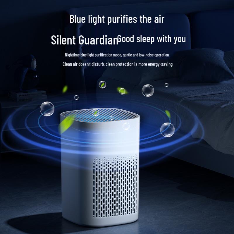 Compact Air Purifier for Home, Office & Pet Areas - Eliminates Smoke, Odors & Formaldehyde
