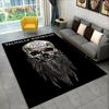 Viking Norse Mythology God Loki Rune Area Rug,Carpet Rug for Living Room Bedroom Sofa Doormat Kitchen Decor,Non-slip Floor Mat