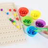 Montessori Beading & Color Sorting Toy for Kids' Concentration & Sensory Development