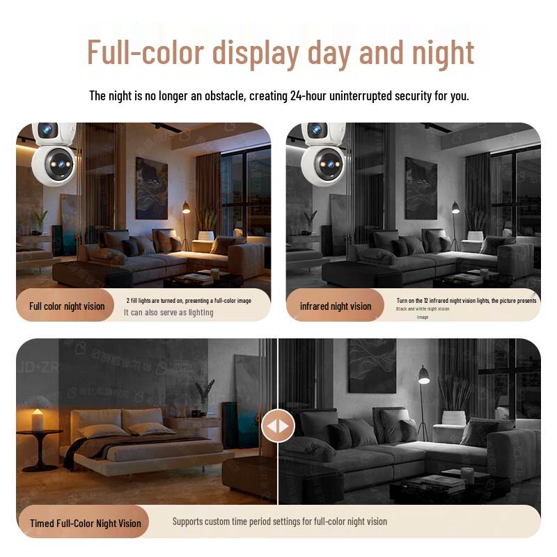 XiBiXi AI Smart Home PTZ Security Camera CN plug (adapter included)