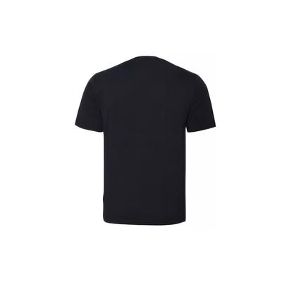 T Shirts Men's Black Crew Neck Moderate Straight Fit 10018488-A02