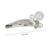 Fashionable Hair Fixation Accessory Beautiful Pearls Hair Clip Accessory Unique Hair Pin Barrettes for Parties Dates